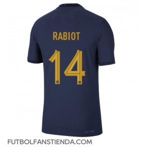 Francia Adrien Rabiot #14 Primera Equipación Mundial 2022 Manga Corta